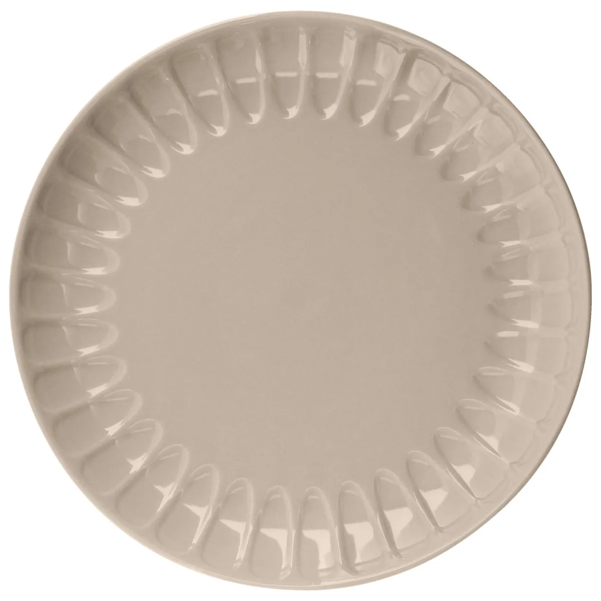 6x VEGA Piatto Bel Colore piano; 21.5 cm (Ø); beige; rotonda; 6 pz. / Pacco - immagine 1