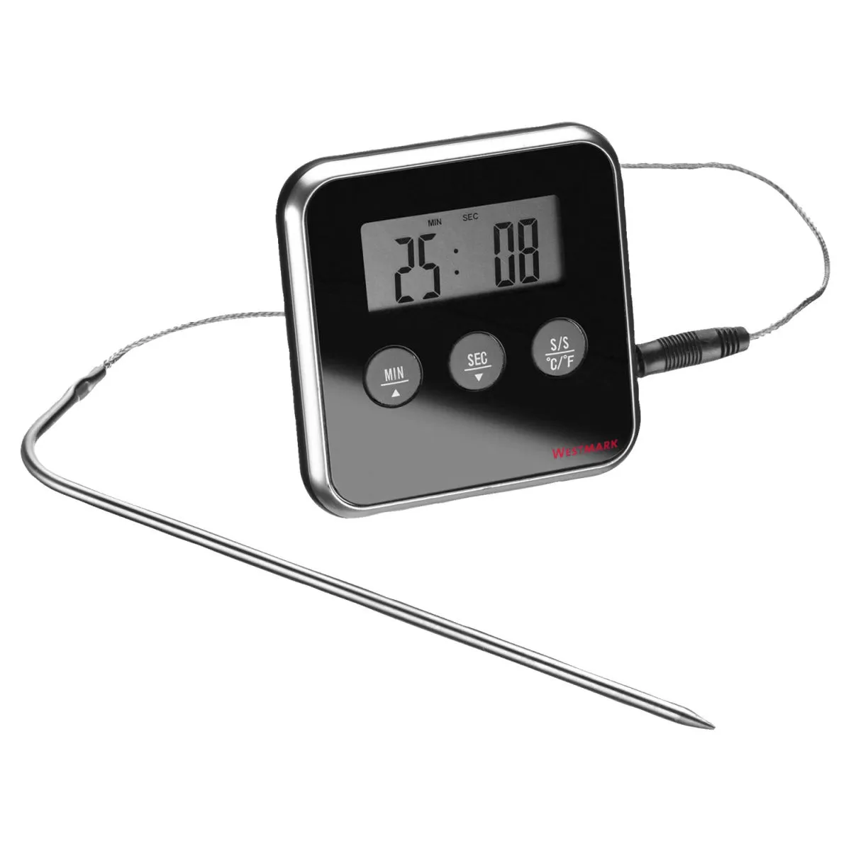 Westmark Termometro digitale; 17 cm (L); nero/argento - immagine 1