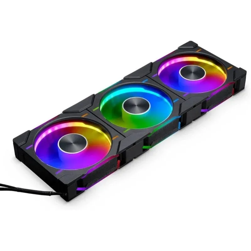 Phanteks D30 Regular Blade Kit 3 ventole DRGB aggiuntive da 120 mm Nere - immagine 1
