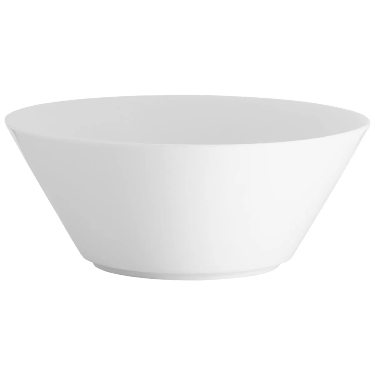 2x VEGA Ciotola Base conico; 2600 ml, 25.5x10 cm (ØxH); bianco; conica; 2 pz. / Pacco - immagine 1