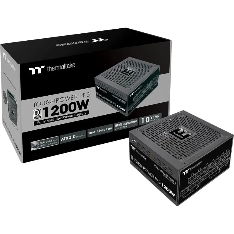 Thermaltake TOUGHPOWER PF3 1200W 80 Plus Platinum Completamente Modulare - immagine 1