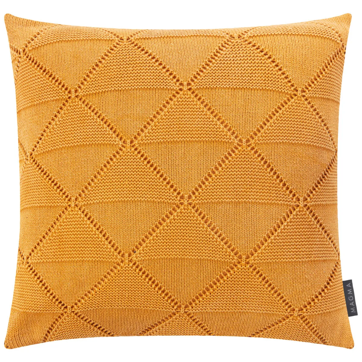 MAGMA Federa cuscino Senna; 50x50 cm (LxL); senape; quadrata - immagine 1