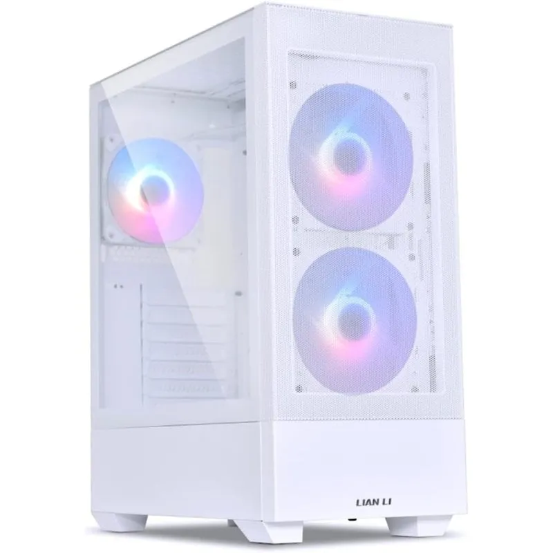 Lian-Li Lancool 205 Mesh C Vetro temperato USB-C Bianco - immagine 1