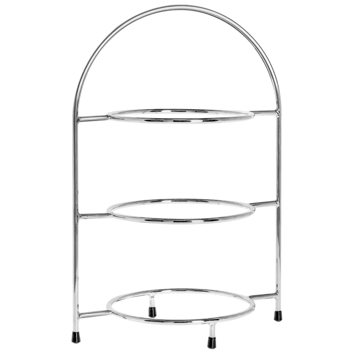 VEGA Etagere per piatti Anthea; 35 cm (H); argento; rotonda - immagine 1