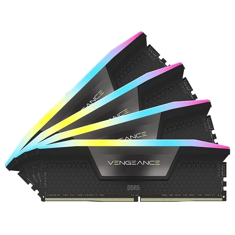 Corsair Vengeance RGB CMH64GX5M4B6000C36 memoria 64 GB 4 x 16 GB DDR5 6000 MHz - immagine 1