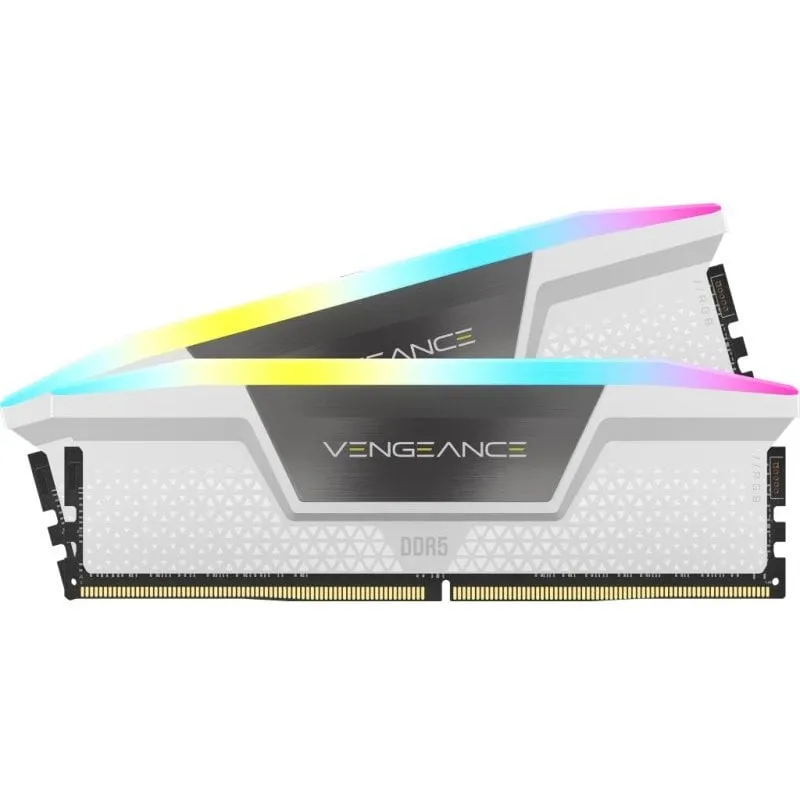 Corsair Vengeance RGB CMH64GX5M2B6000C30W memoria 64 GB 2 x 32 GB DDR5 6000 MHz - immagine 1