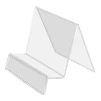 Supporto Espositivo per Telefono OEM, 100mm x 80mm, Trasparente - immagine 1