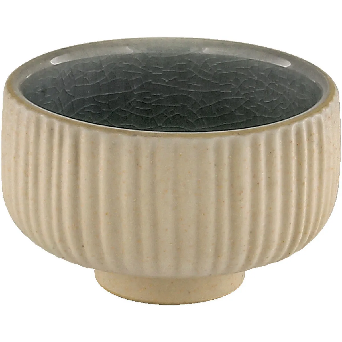 12x Playground Ciotola Nara con rilievo; 120 ml, 8x5 cm (ØxH); grigio; 12 pz. / Pacco - immagine 1