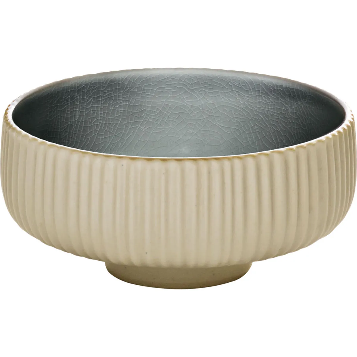 6x Playground Ciotola Nara con rilievo; 710 ml, 16x6.2 cm (ØxH); grigio; 6 pz. / Pacco - immagine 1