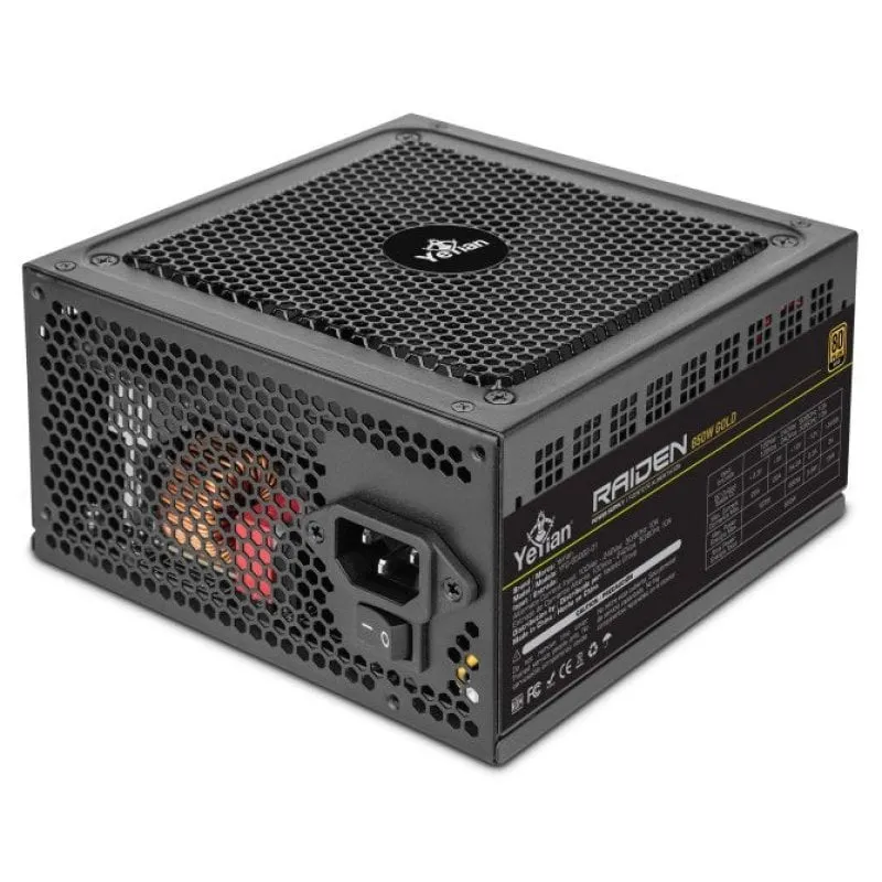 Alimentatore semi modulare Yeyian Raiden 650W 80 Plus Gold - immagine 1