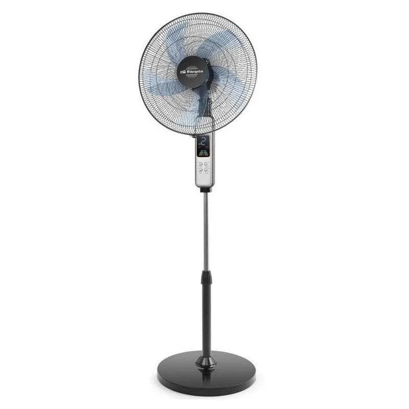 Ventilatore a Piantana Orbegozo SF 0346 80W 45cm 3 Velocità Telecomando Timer LED - immagine 1