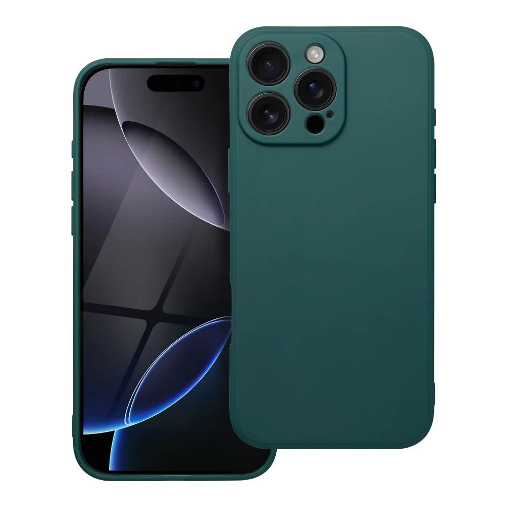 Custodia per Apple iPhone 16 Pro Max, OEM, Opaca, Verde - immagine 1