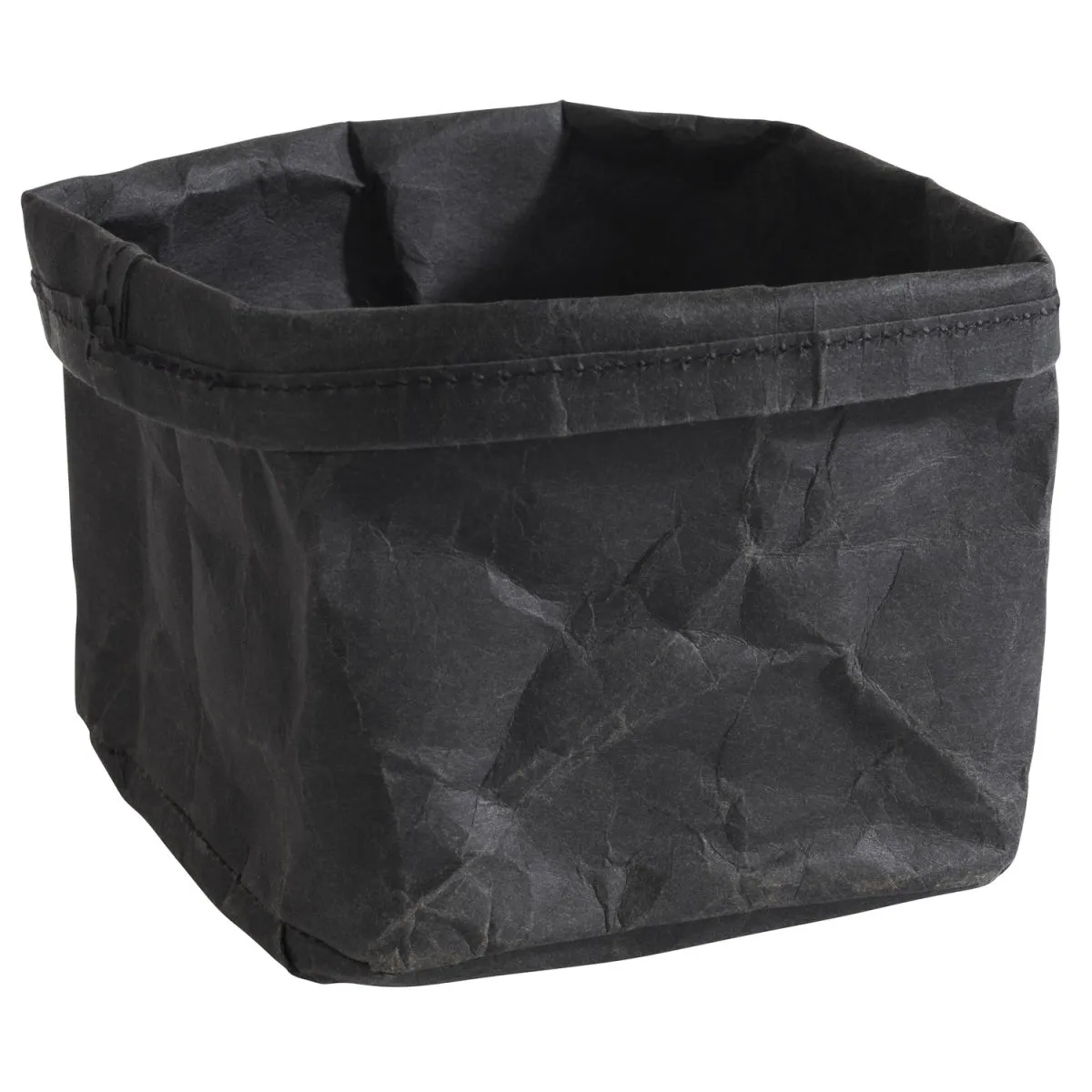APS Sacchetto per pane; 12x11.5x11.5 cm (LxLxH); nero; rettangolare - immagine 1