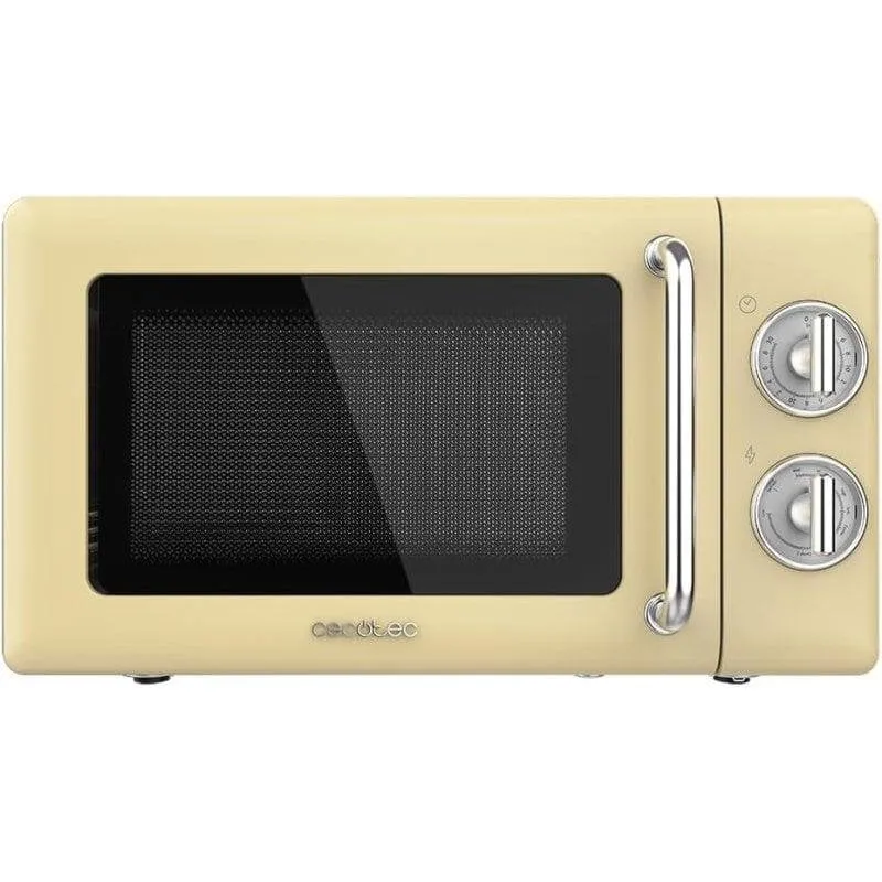 Microonde Cecotec 01708 20L 700W con Grill Design Retrò Beige - immagine 1