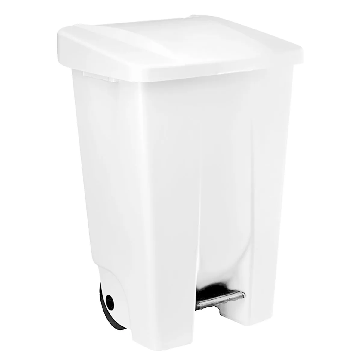 Denox Pattumiera Dela; 80000 ml, 49x41.5x73.5 cm (LxLxH); bianco; rettangolare - immagine 1