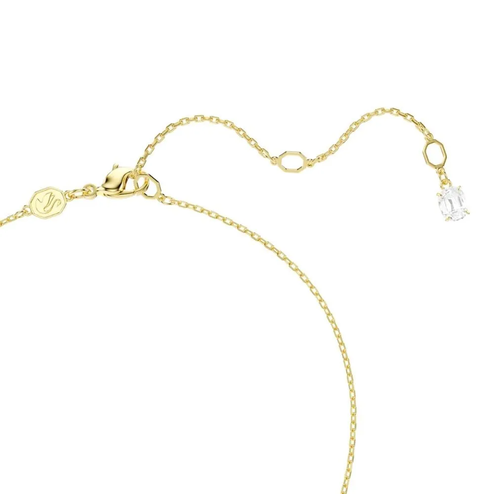 Swarovski Mesmera Collana, Gioiello Versatile per Occasioni Speciali con Zirconia, Forma a Cuore, Chiusura a Moschettone, Placcatura in Tonalità Oro, 38-45 cm, 0,9 x 1,6 cm - immagine 8