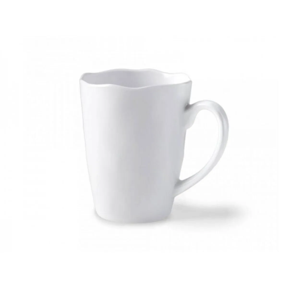 4x Q Squared Mug Ruffle Design, 350 ml; 350 ml, 9x11 cm (ØxH); blu; rotonda; 4 pz. / Pacco - immagine 1