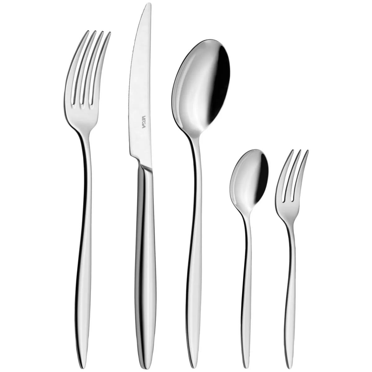VEGA Set posate Sydney 60 pezzi; argento - immagine 1