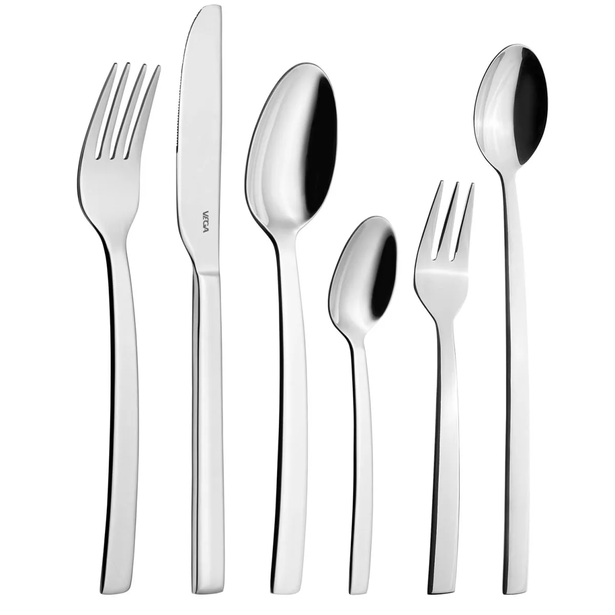 VEGA Set posate Decaso 72 pezzi; argento - immagine 1