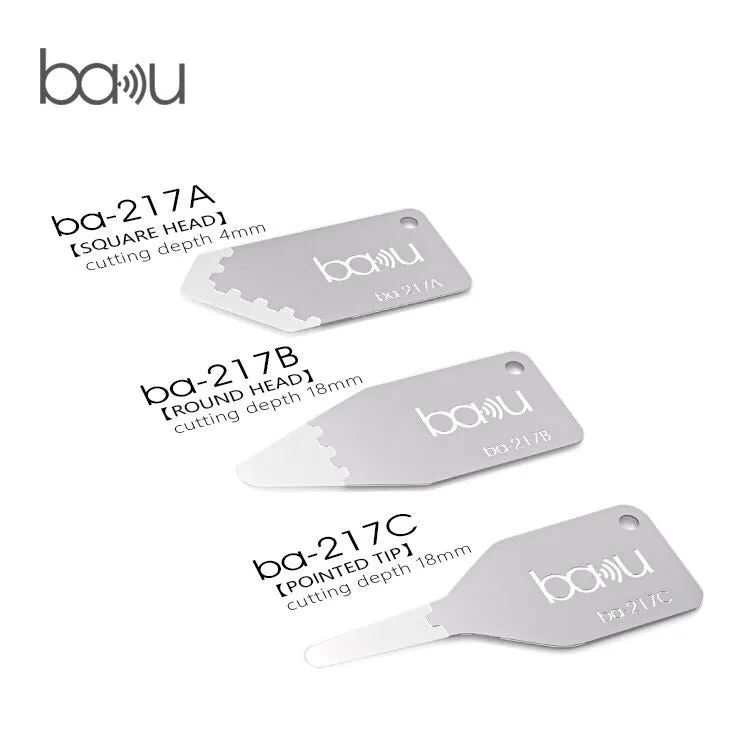 Clips Metallico Baku BA-217, 3in1 - immagine 1