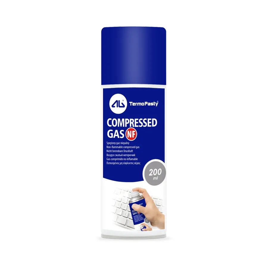 Spray Aria Compressa AG Termopasty NF (Non Infiammabile), 200ml ART.AGT-255 - immagine 1