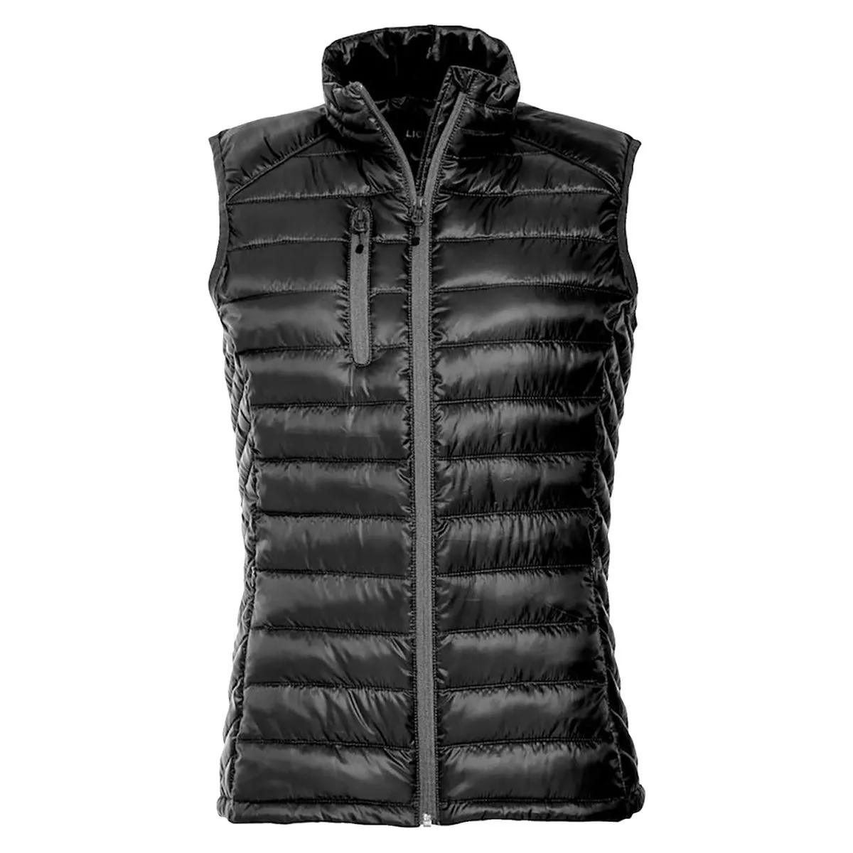 CLIQUE Gilet da donna trapuntato Grid; Taglia 2XL; nero - immagine 1