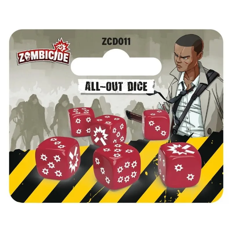 Asmodee Zombicide 2e: gioco da tavolo di espansione di dadi a tutto campo - immagine 1