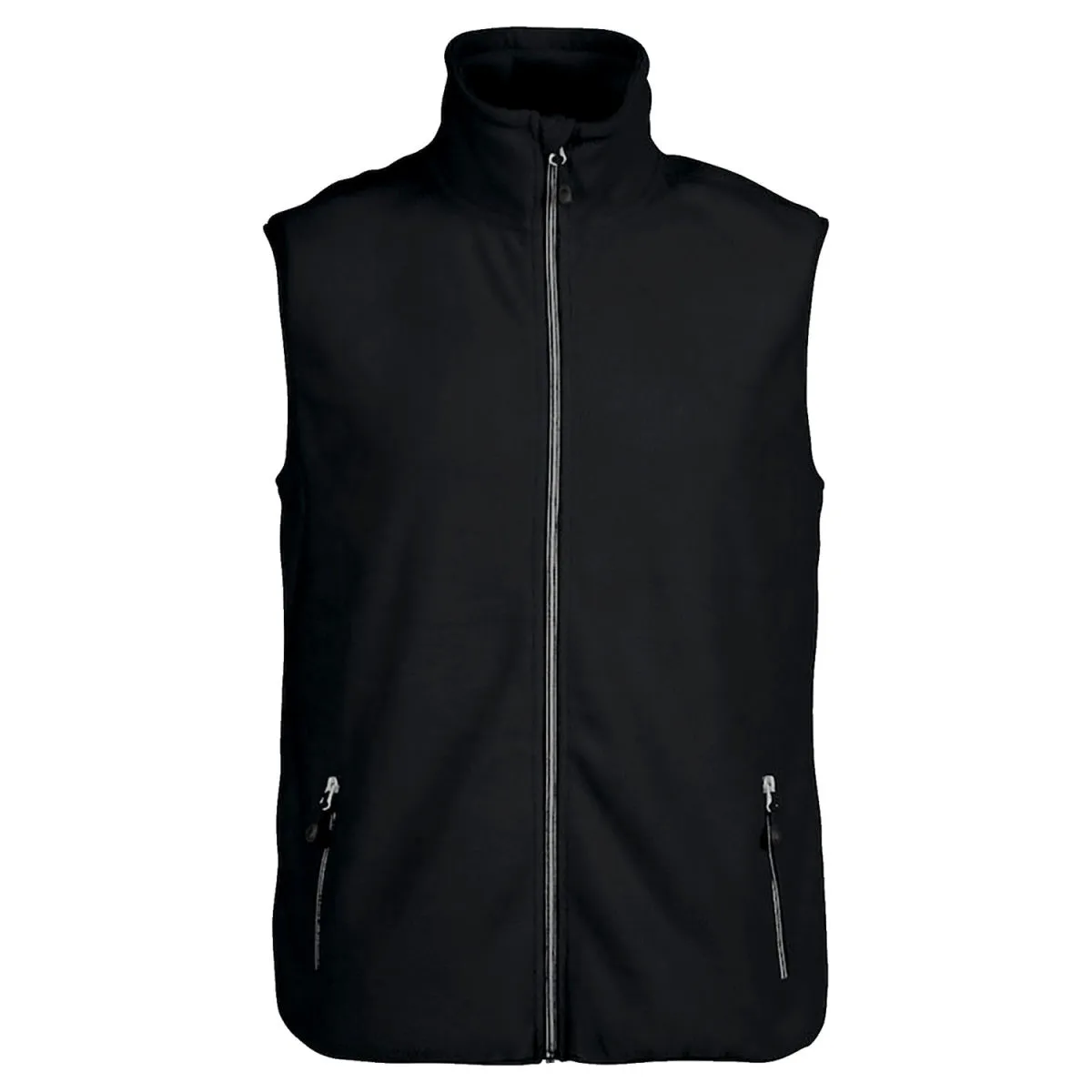 Printer Active Wear Gilet da uomo in pile Torge; Taglia XL; nero - immagine 1