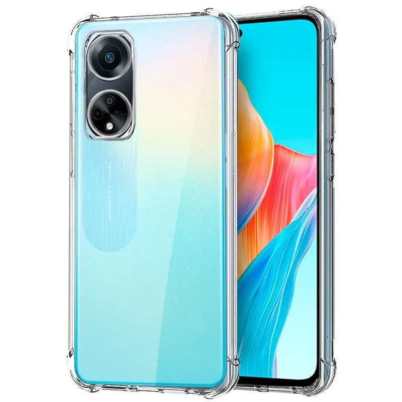 Fantastica custodia antishock trasparente per Oppo A98 5G - immagine 1
