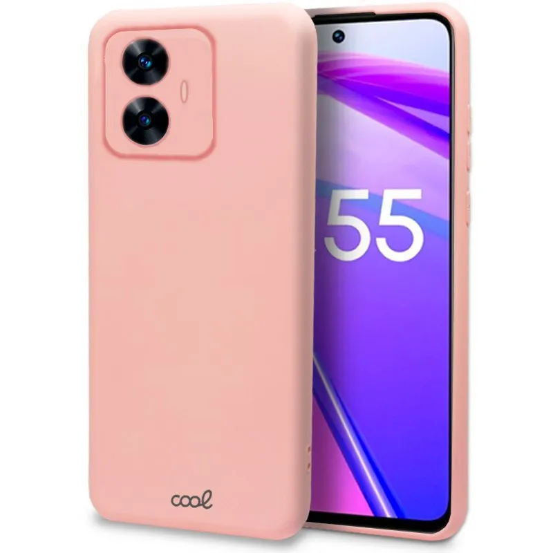 Custodia Cover rosa freddo per Realme C55 - immagine 1