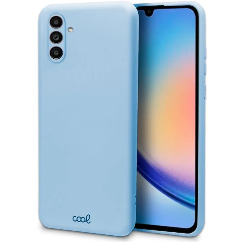 Custodia Cover azzurra per Samsung Galaxy A34 5G - immagine 1