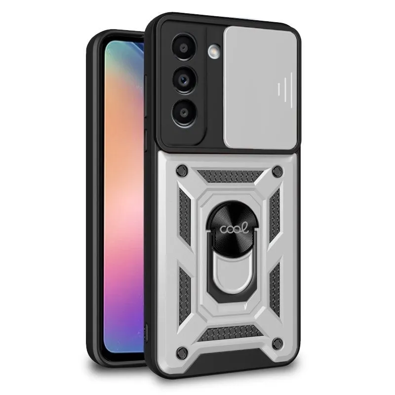 Fantastica custodia rigida color argento per Samsung Galaxy A54 5G - immagine 1