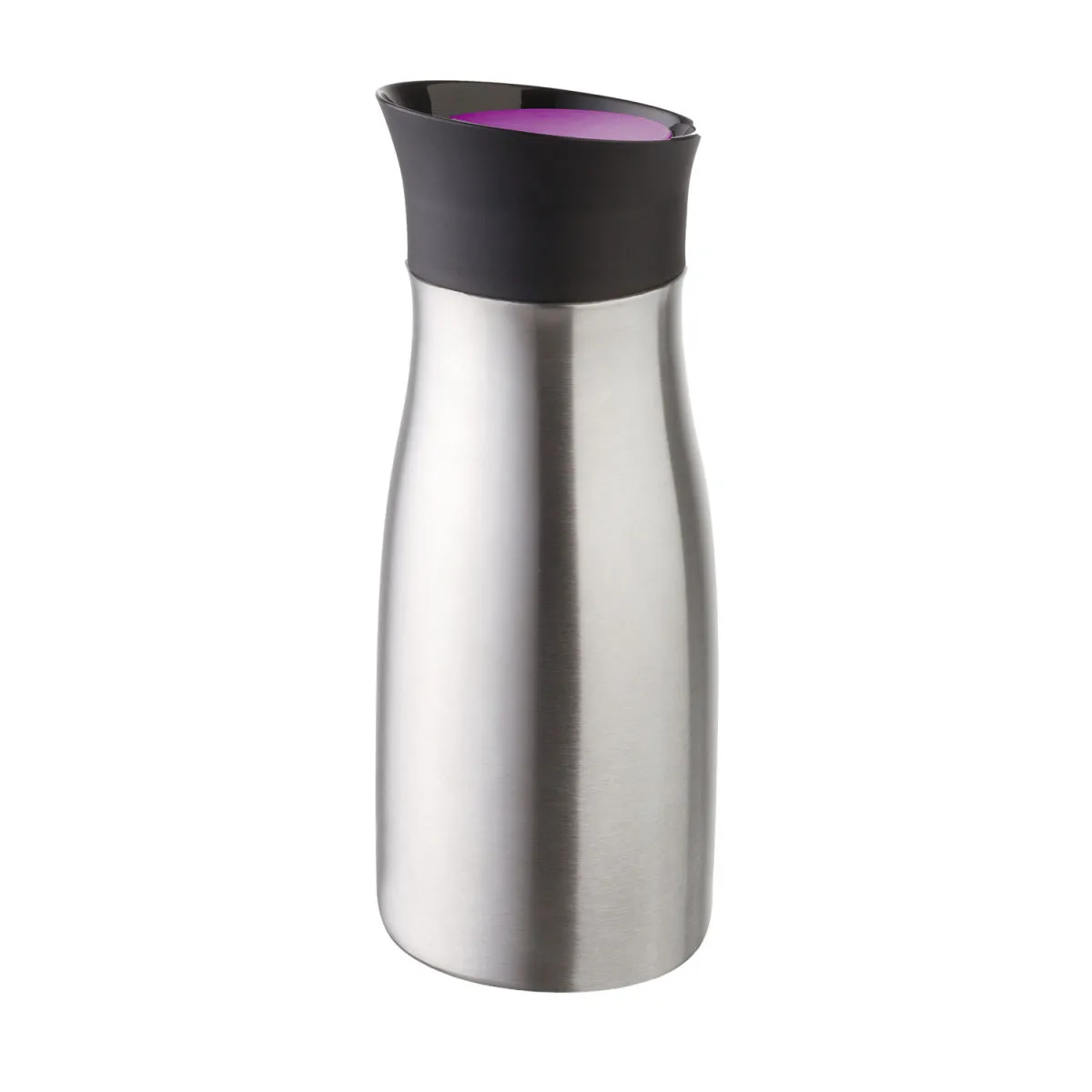 helios tazza to-go Click'N'Drink ; 300 ml, 6.9x18.9 cm (ØxH); mora/acciaio inox - immagine 1