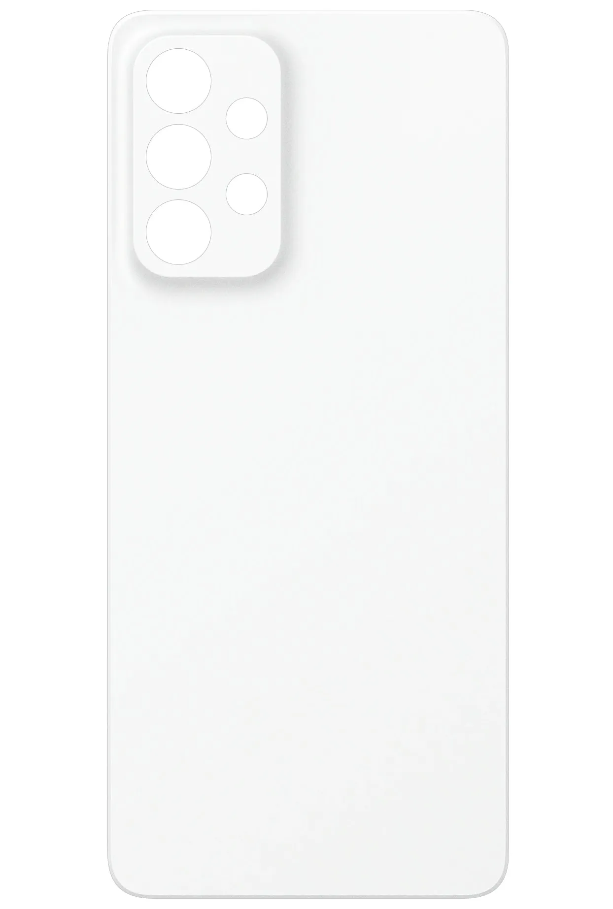Copertura Batteria compatibile con Samsung Galaxy A33 5G A336, Bianco - immagine 1