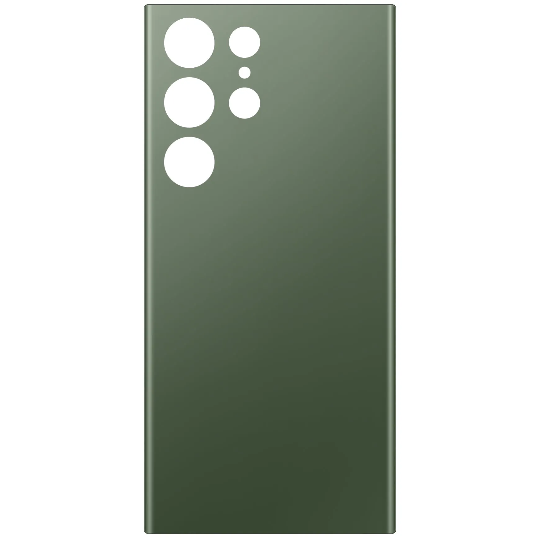 Copertura Batteria compatibile con Samsung Galaxy S23 Ultra S918, Verde - immagine 1