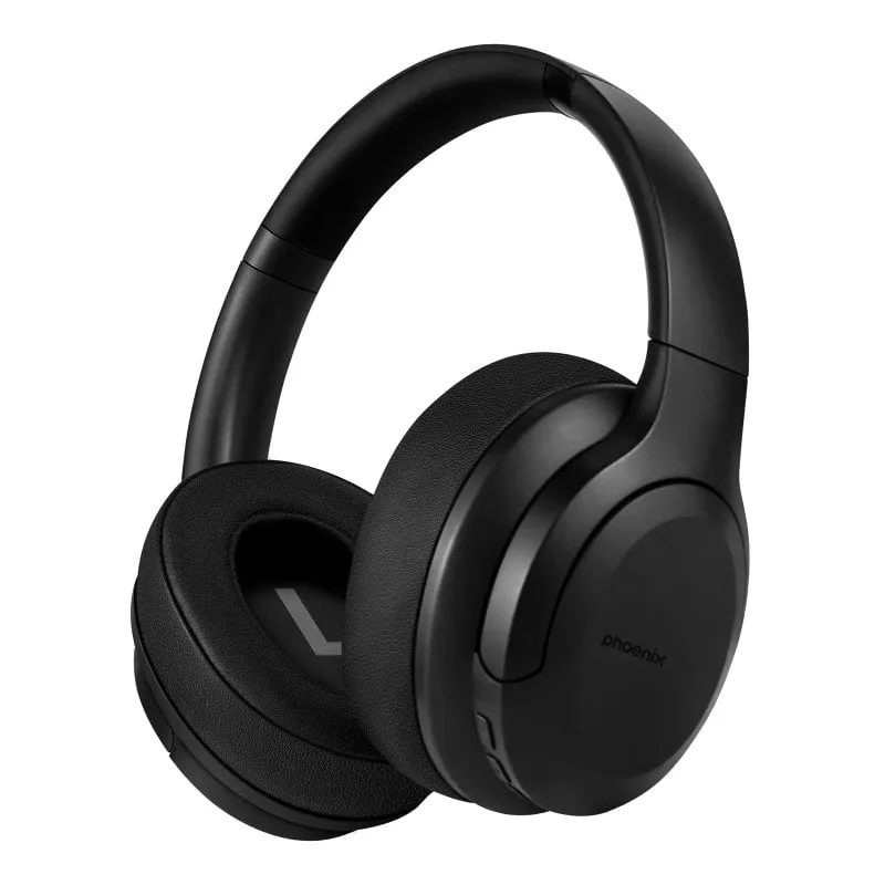 Cuffie Bluetooth Phoenix Aeris con cancellazione attiva del rumore nere - immagine 1