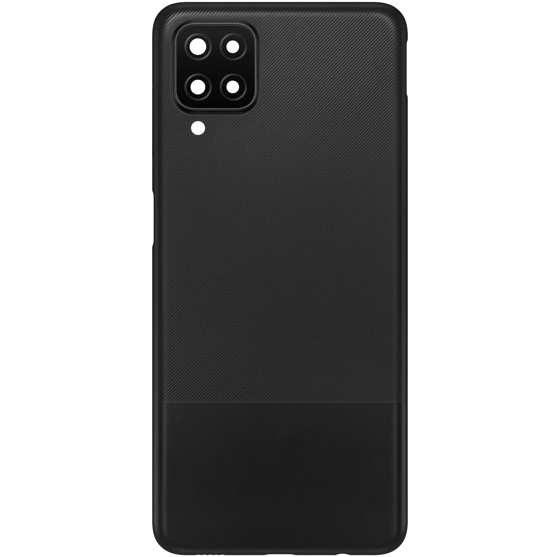 Copertura Batteria compatibile con Samsung Galaxy A12 Nacho A127 / A12 A125, Nero - immagine 1
