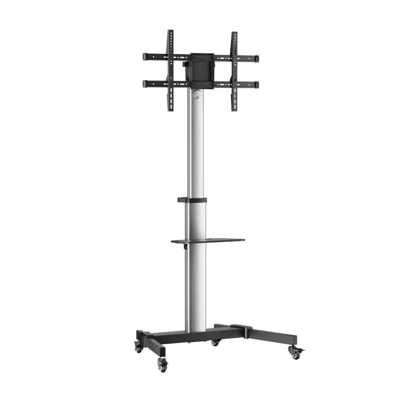 AISENS FT86TRE-197 Supporto TV a parete 2,18 m (86") Nero, Argento - immagine 1