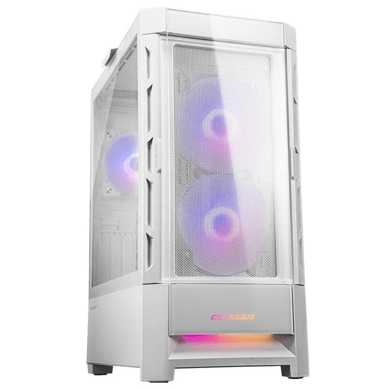 Cougar Duoface RGB Vetro temperato USB 3.0 Bianco - immagine 1
