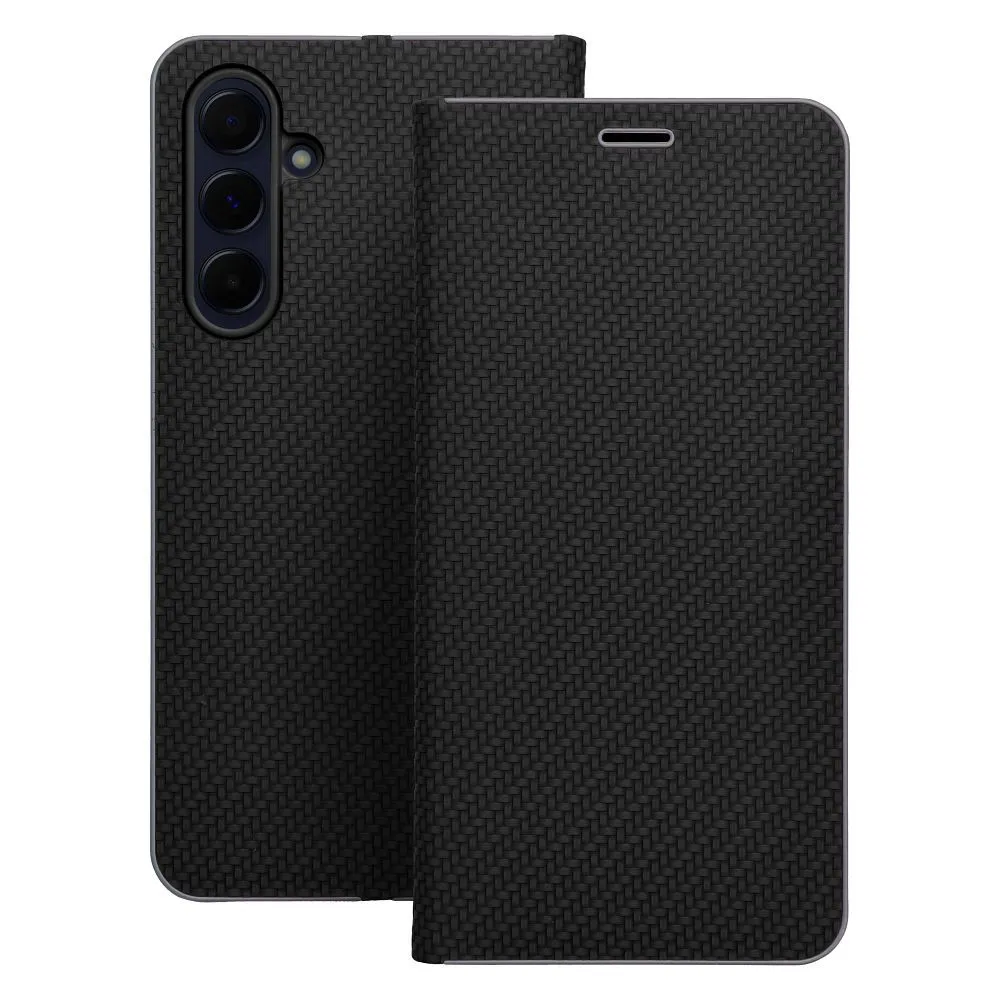 Custodia per Samsung Galaxy S10 G973, OEM, Luna Carbon, Nera - immagine 1