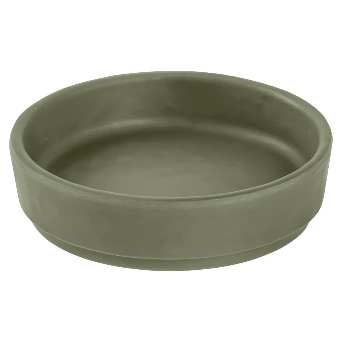 6x VEGA Ciotola monoporzione Foglia; 65 ml, 8.6x2.3 cm (ØxH); verde oliva; rotonda; 6 pz. / Pacco - immagine 1