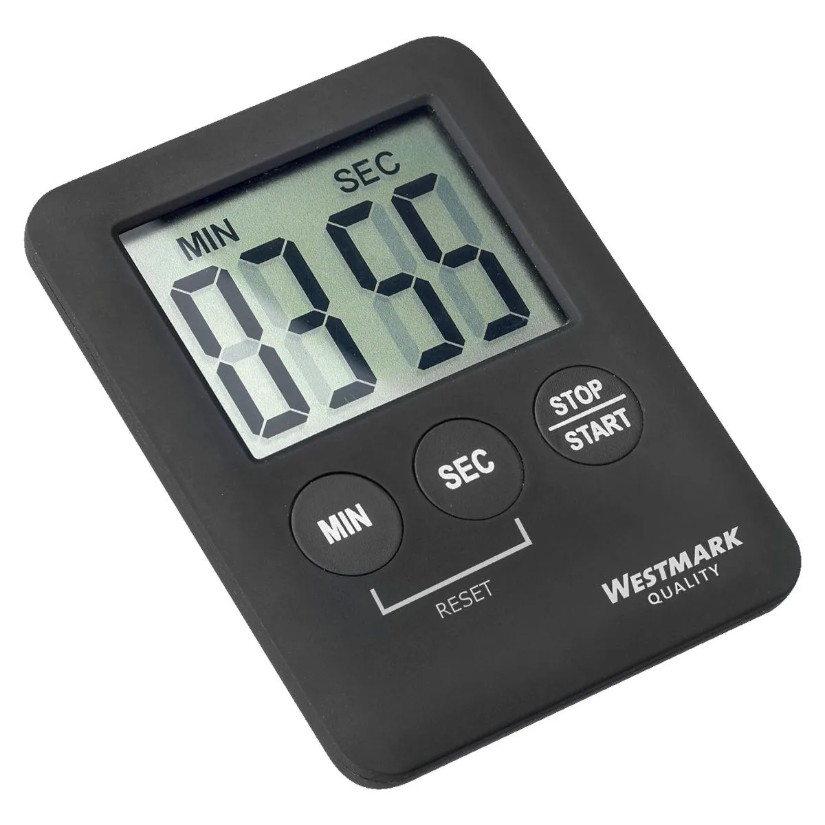 Westmark Timer Digital; 7x5.3x0.8 cm (LxLxH); nero - immagine 1