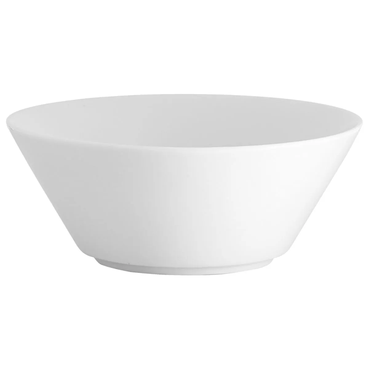 4x VEGA Ciotola Base conico; 1000 ml, 19.5x7 cm (ØxH); bianco; conica; 4 pz. / Pacco - immagine 1