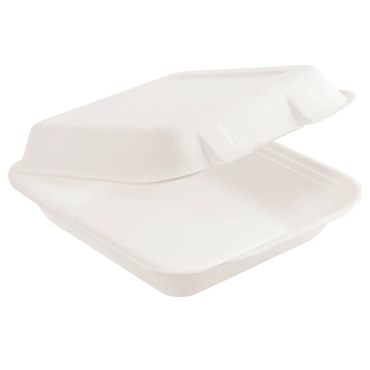 50x WIMEX Scatola menu Natur; 1000 ml, 22.2x20x6.7 cm (LxLxH); bianco; 50 pz. / Pacco - immagine 1