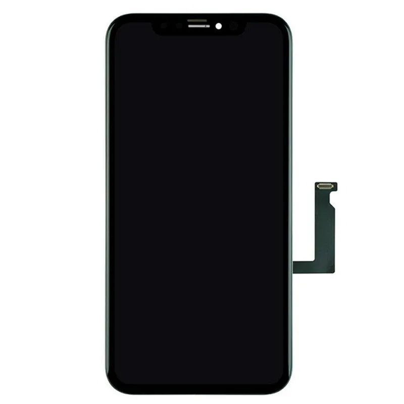 Fantastico schermo intero di qualità AAA+ per iPhone XR Nero - immagine 1