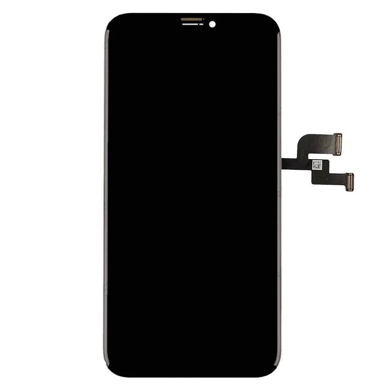 Fantastico schermo intero di qualità AAA+ per iPhone XS Nero - immagine 1
