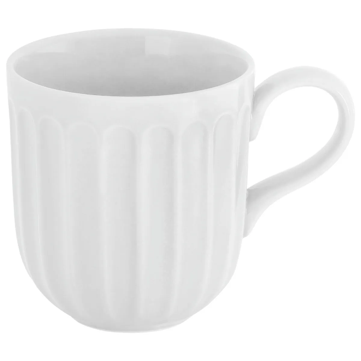 6x VEGA Tazza mug con manico Bel Colore; 340 ml, 8.5x8.5 cm (ØxH); bianco; 6 pz. / Pacco - immagine 1