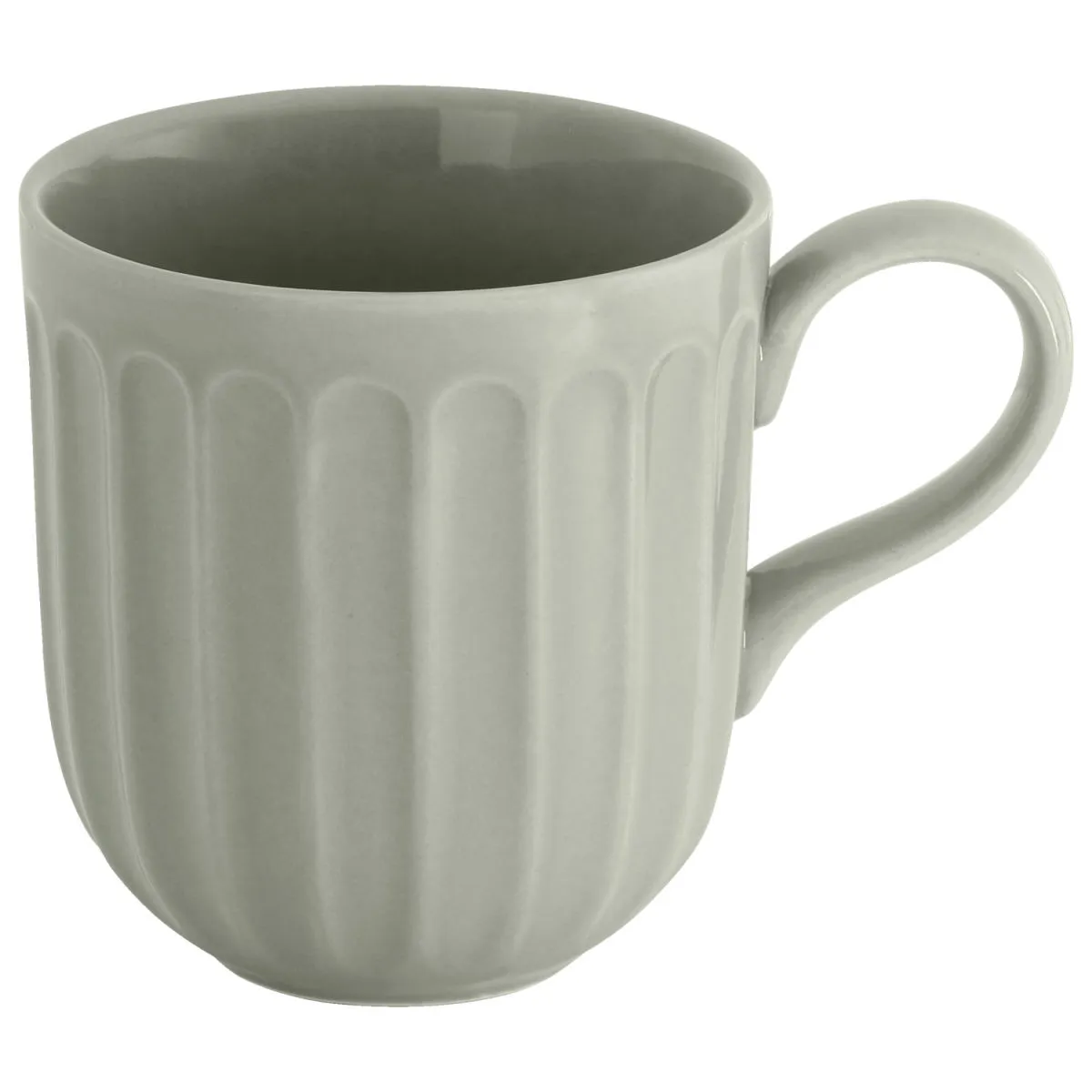 6x VEGA Tazza mug con manico Bel Colore; 340 ml, 8.5x8.5 cm (ØxH); grigio; 6 pz. / Pacco - immagine 1