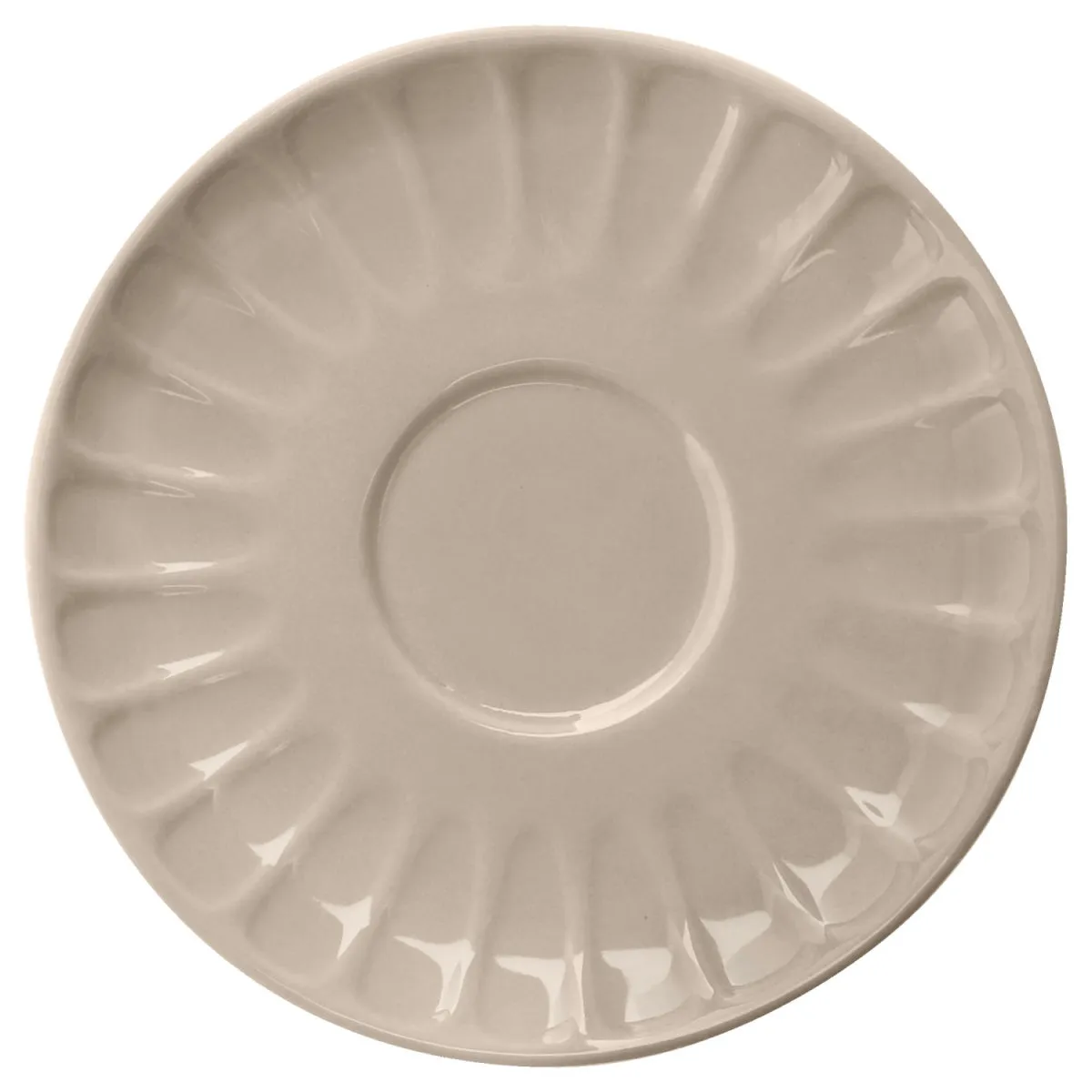 6x VEGA Piattino sottotazza combinabile Bel Colore; 14 cm (Ø); beige; 6 pz. / Pacco - immagine 1