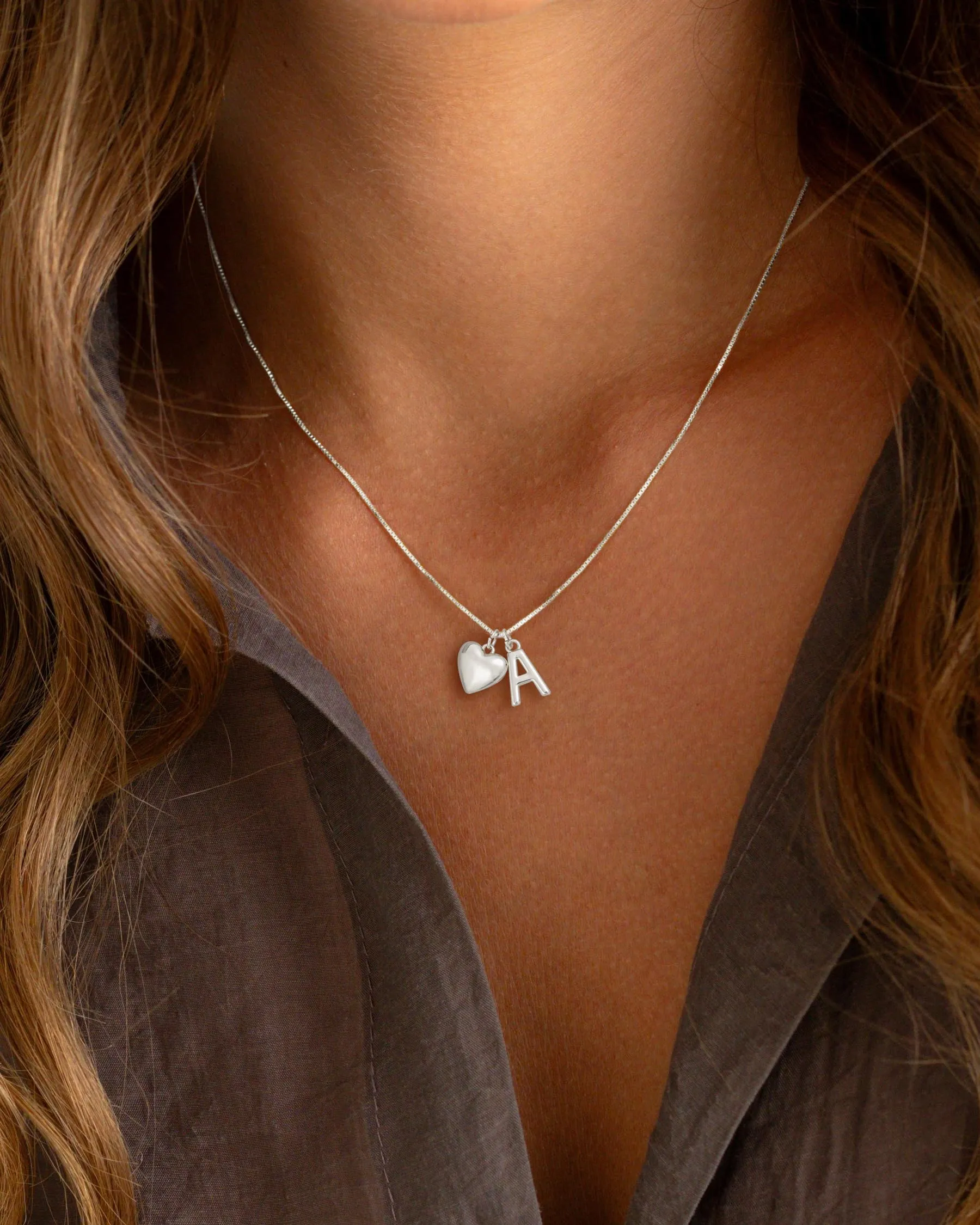 Asdecy Collana Cuore Iniziale V Personalizzata Von Con Nome Argento 925 Donna Anallergici Senza Nichel Natale Gioielli Regalo San Valentino Donne - immagine 8